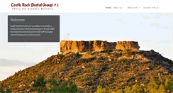 Desktop Screenshot of castlerockdental.com
